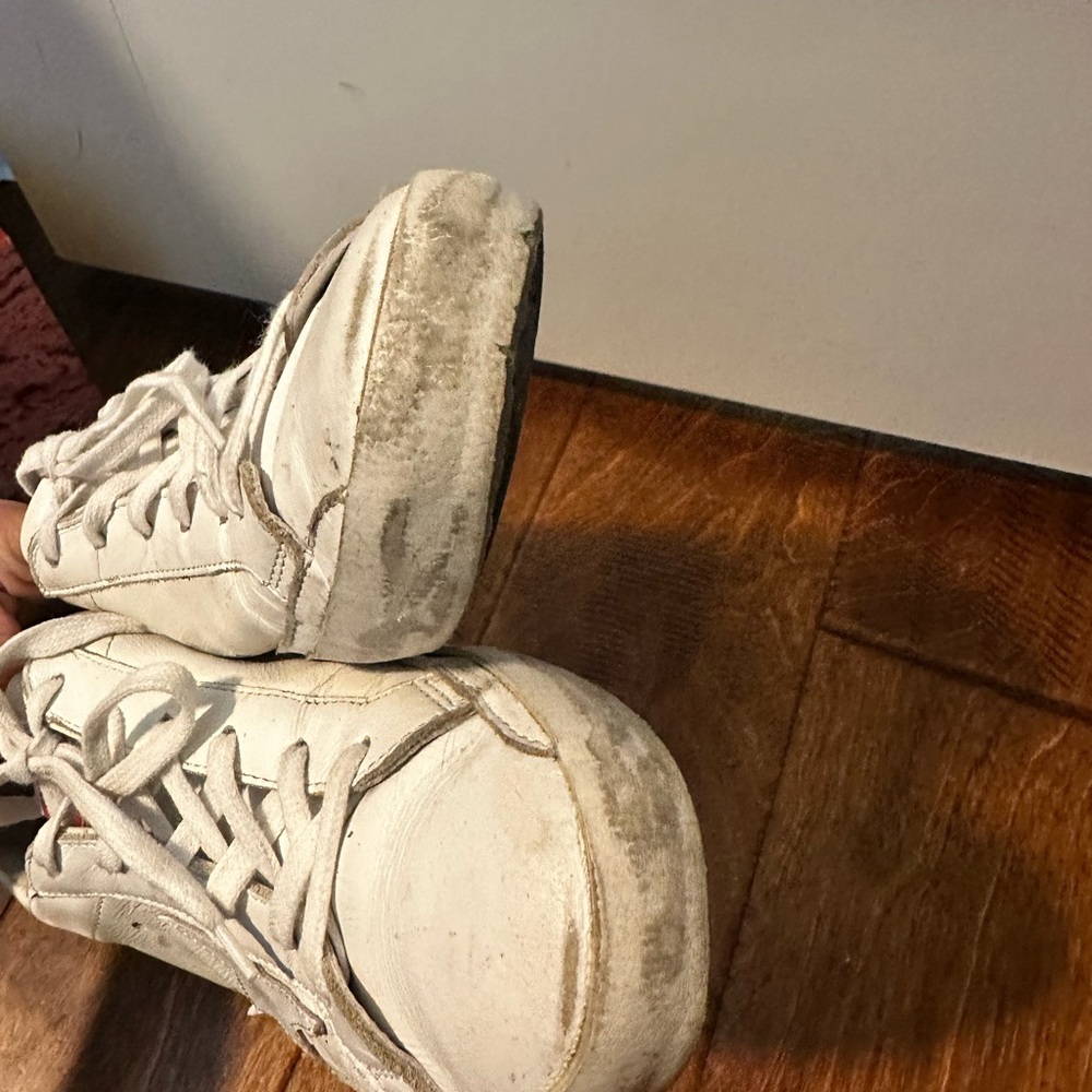 Golden Goose White Superstar Sneakers - Picture 7 of 7